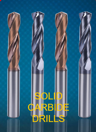 Solid carbide drills